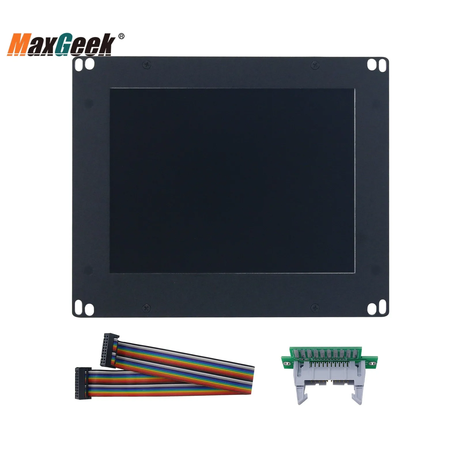 Maxgeek MDT948B-3B SIM-16 Display 9-inch Monochrome CRT LCD Industrial Monitor DC12V for TOTOKU/YASKAWA Servo
