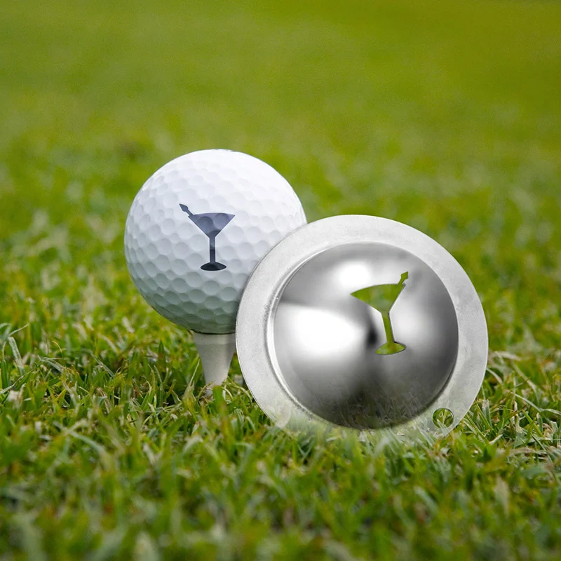 Stainless Steel Golf Ball Line Marker Stencil Cute Pattern Alphabet Marker Pen Outdoor Golf Putting Positioning Aids Accessories