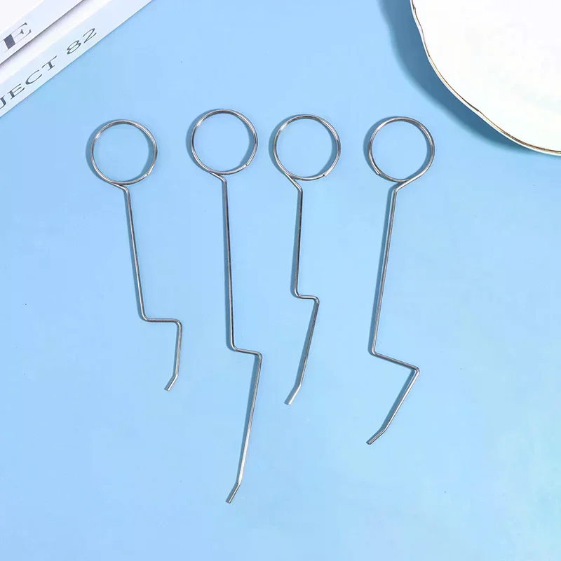4Pcs/Set High-Quality Lock Tool Kit With Hooks Portable Use For Beginners To Practice Lock Training Disassembly And Pickin