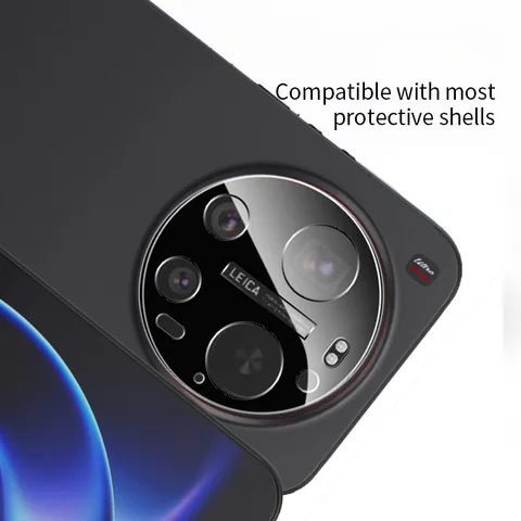 1-3 шт. Премиальное черное 3D изогнутое защитное стекло для камеры Xiaomi 17 Ultra 5G 2026 17Ultra 1 7 Ultra, антипылевое, устойчивое к царапинам