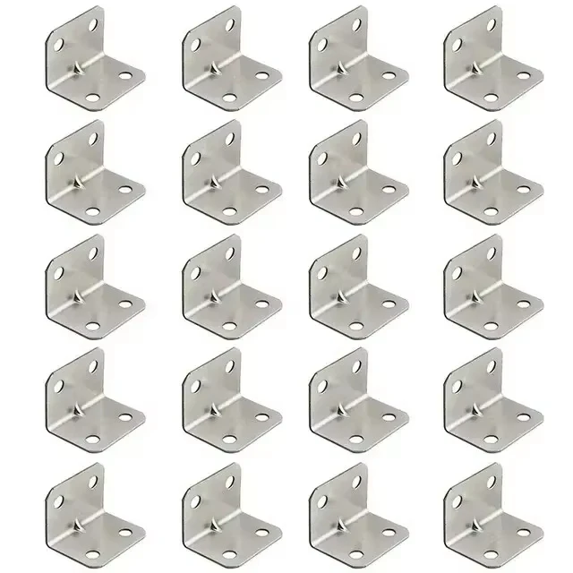 Universal Angle Iron Bracket – 90 Degree Corner Connector for Table, Cabinet, Wardrobe & Chair