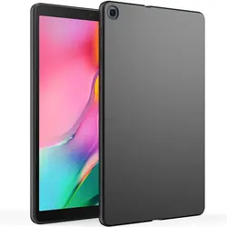 Soft Black Tablet Case For Samsung Galaxy Tab A 10.1 2019 SM-T515 T510 TPU Silicone Shell Shockproof Anti-drop Protective Cover