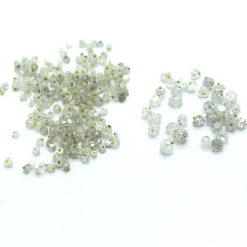 Synthetischer weißer diamant stein für schmuck herstellung labor erstellt cvd htpt diamanten fester künstlicher granulat partikel edelstein 1pc – Detail 6