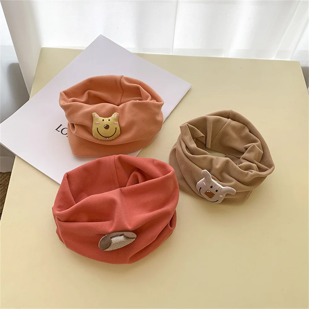 New Cotton Baby Scarf Autumn Spring Snood Children Scarf Boy Girl Scarf Kids Child Neck O Ring Scarves Collar Warm Neckerchief