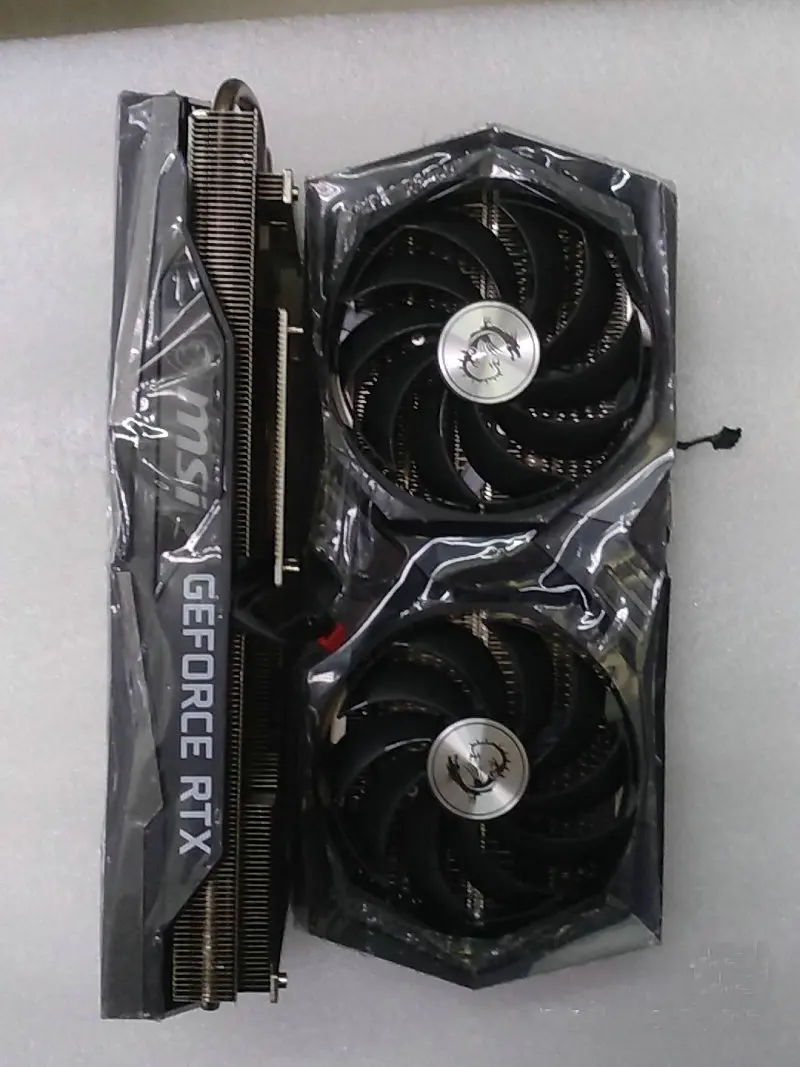 مبرد المبرد الأصلي لبطاقة الرسومات MSI GeForce RTX3060 GAMING X