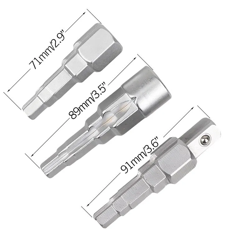 Onnfang Radiator Spanner Durable Multiused Home Supplies Nipples Radiator Carbon Steel  Ratchet Spanner 10-21mm Stepped Wrench