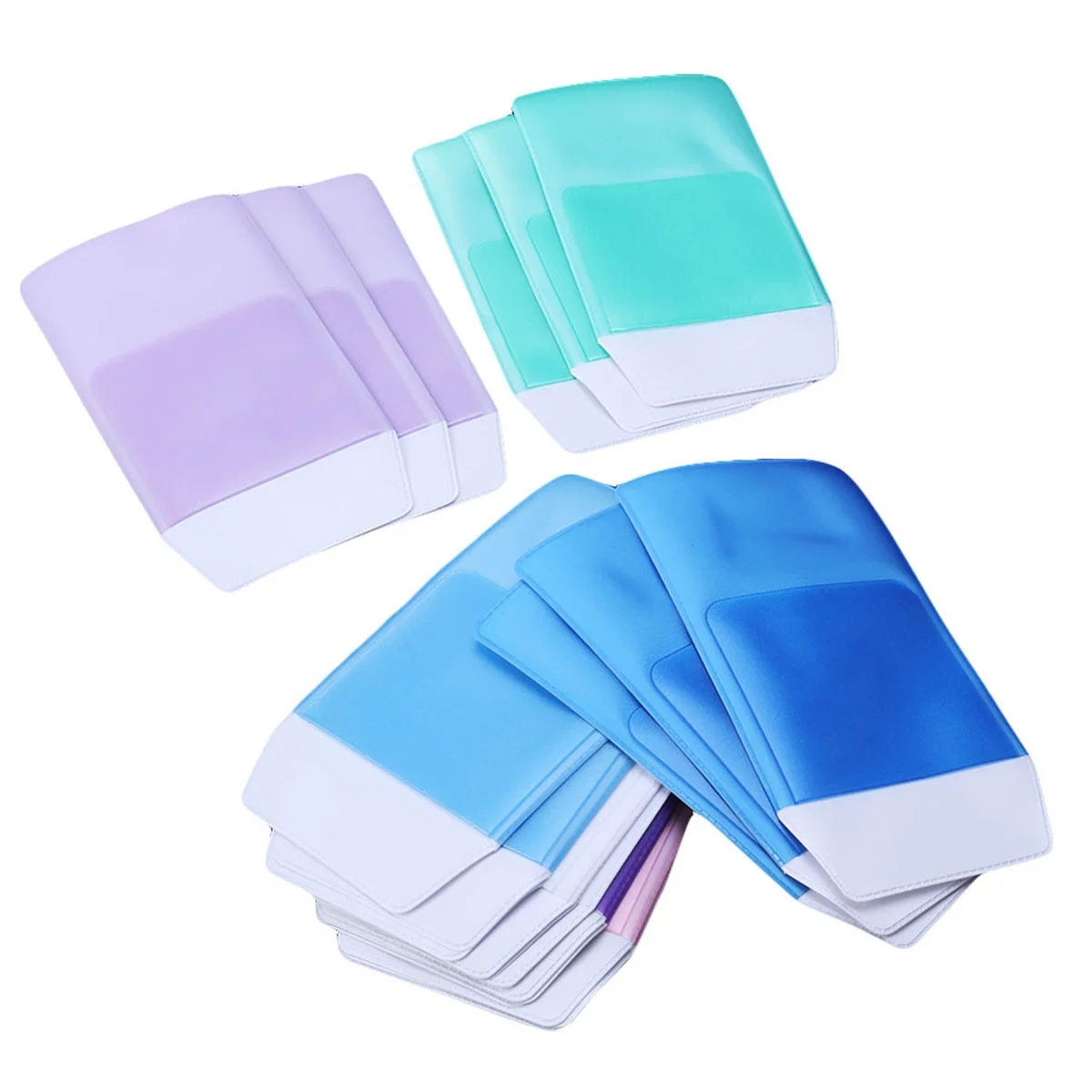 Imagem -05 - Prova de Queda Caneta Bolsa Bolso Inserido Bolsa Lápis Case para Uso Diário Armazenamento Enfermeira Caneta Bolsa de Armazenamento Cores Sortidas 10 Peças à