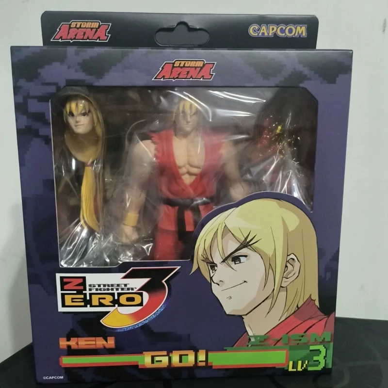 

In Stock Storm Toys Ken Masters Movable Model 1/12 PVC Model Toys Collect ULTRA Street Fighter Zero 3 ACTION FIGURE