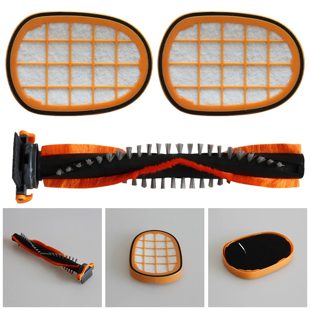 Brand New Roller Brush Set Cleaner Accessories Reusable for washable Highly Matched Remove More Debris Remove More Dirt