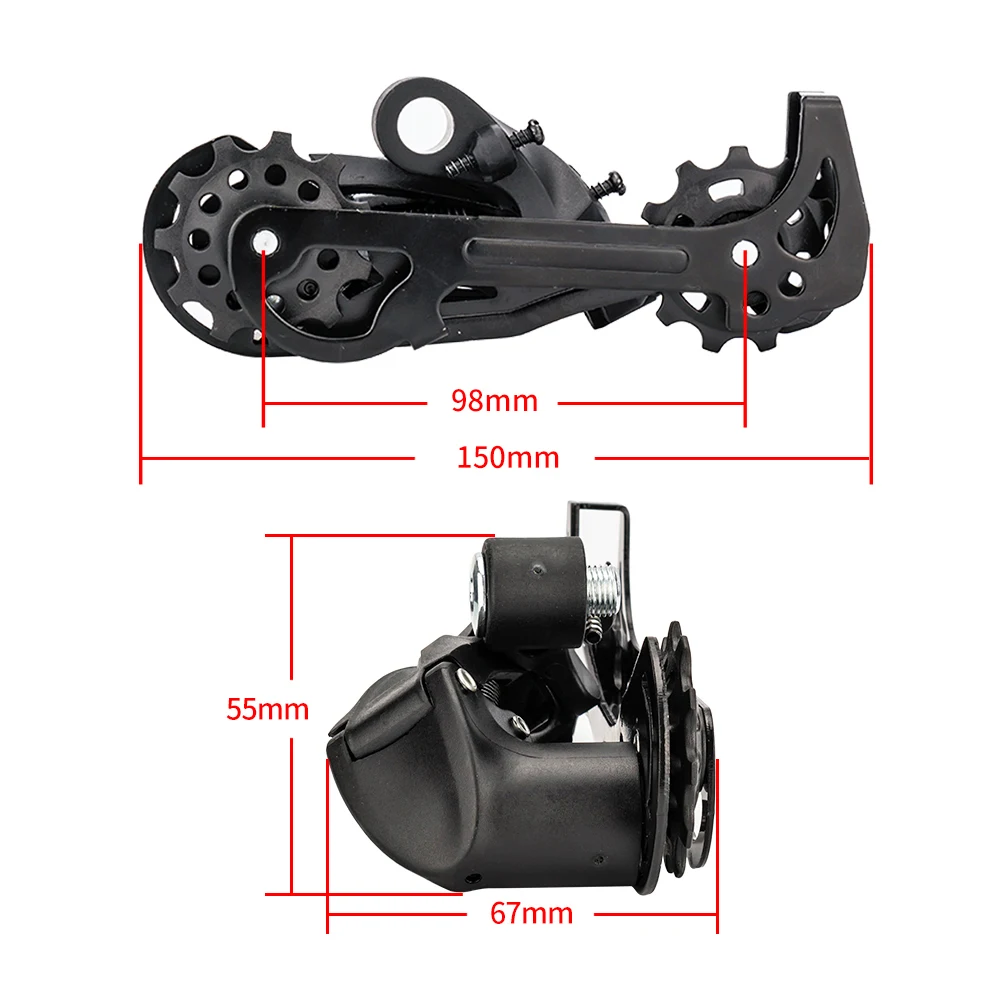 ZTTO 1x10 Speed MTB Derailleurs Shifter Groupset Bike Crankset 11-50T Cassette Flywheel 10 Speed Chain for MTB Mountain Bike