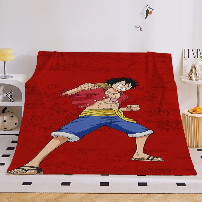 Anime Sofa Blankets for Winter B-Ones B-Pieces Fleece Throws Microfiber Bedding Warm Bed Custom Fluffy Soft Blankets King Size