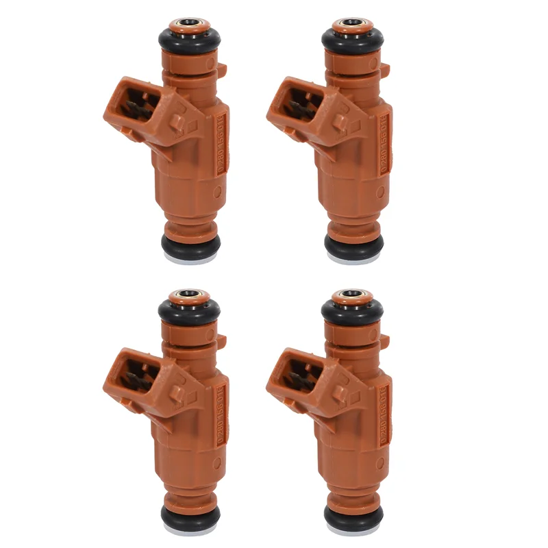 4X Fuel Injector Nozzles 0280156016 A1130780249 for Mercedes-Benz CLK320 3.2L V6 2003 CLK500 5.0L V8 2003-2006