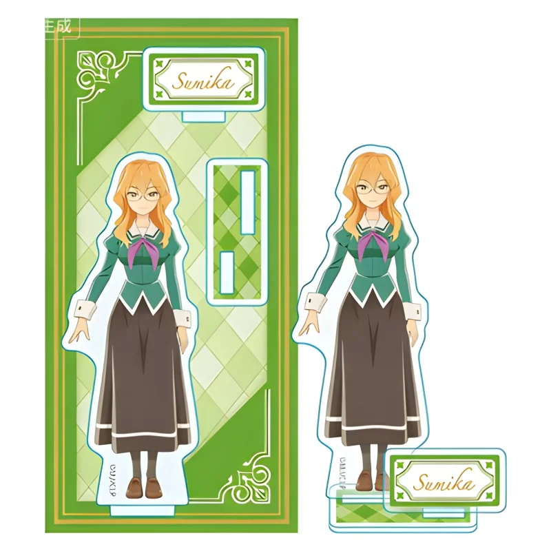 Wholesale Anime Yuri Is My Job! Acrylic Figure Stand Keychains Model Plate Characters Ornament Accessories Gifts Desk Decor 15cm