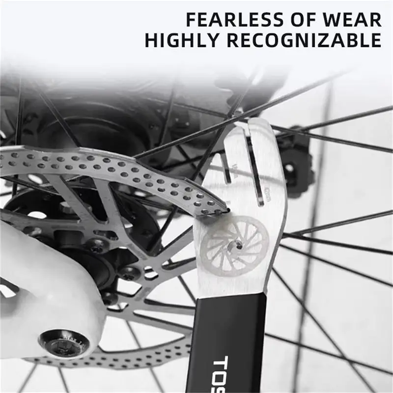 TOSUOD Bike Tool Disc Brake Correction Wrench Mountain Road Bicycle Brake Rotor Alignment Truing Tool Cycling Repair Tools