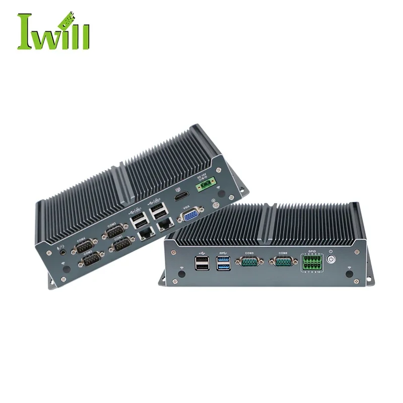China Factory Cheap Industrial Pc With J1900 8-Way GPIO 2*MINI PCIE Slot For Industrial Application