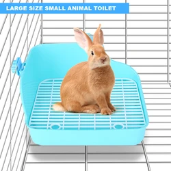 Rabbit Toilet Small Animal Toilet  Shape Pet Toilet Small Animal Toilet for Rabbit Chinchilla Guinea Pig Cage Use Green