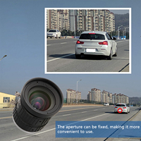 5MP Camera Lens CCTV Lens 5MP HD Camera Lens 8mm Focal-Length Manual Aperture C Mount Security Surveillance Security Camera Lens