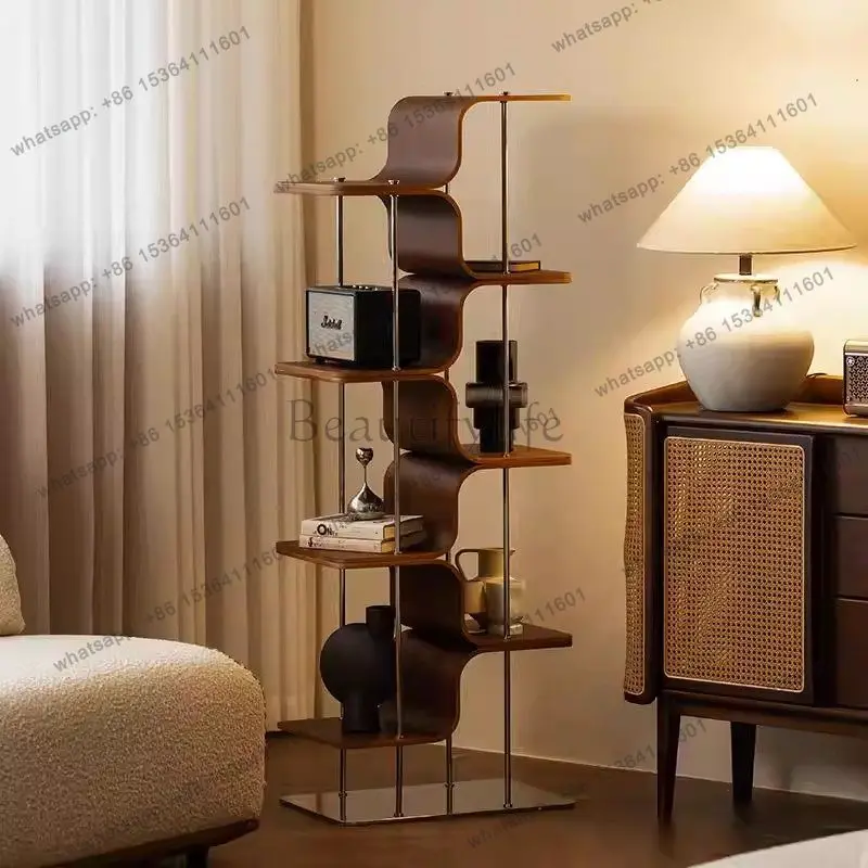 Nordic vintage retro display rack display rack landed