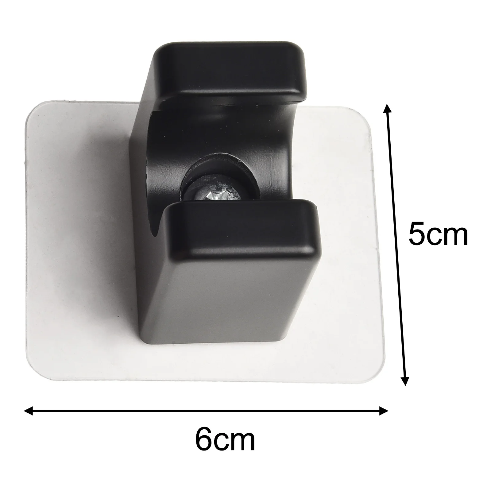 Drill-Free Shower Head Holder Adjustable Suction Bracket For Handheld Showerheads No Punch Installation For Round Square Heads