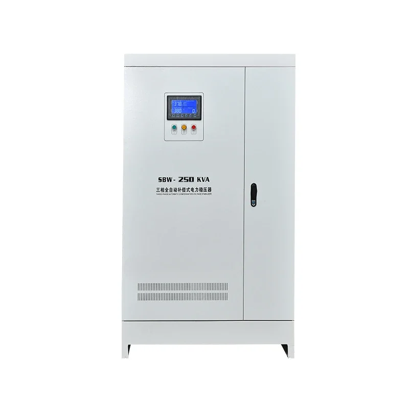 Intelligent three-phase 380v high-power 250kva voltage regulator power industrial generator voltage regulator