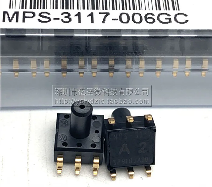 2pcs 100% Original MPS-3117-006GC A2 MPS-3117-006GC-A2 MPS-3117 A3 SMD6 High Sensitivity Pressure Sensor Brand New Genuine Ic