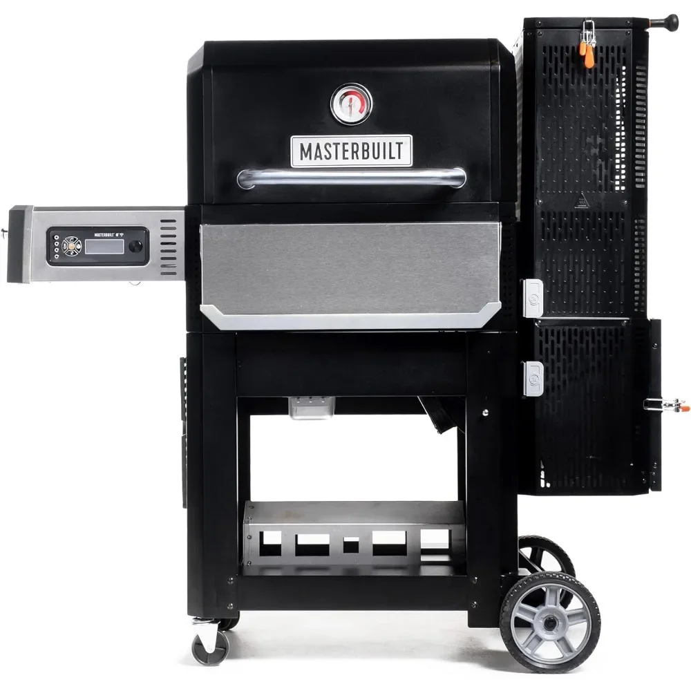 

Masterbuilt MB20040221 Gravity Series 800 Digital Charcoal Griddle, Grill and Smoker Combo, Black