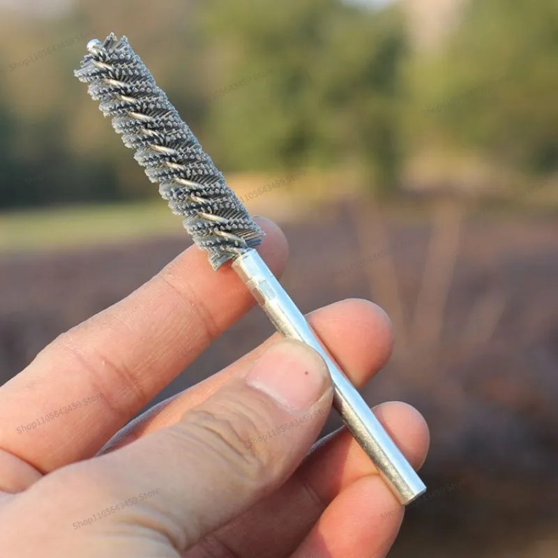 For Tube brush, transparent hole brush, silicon carbide abrasive wire, four strand twisted wire brush
