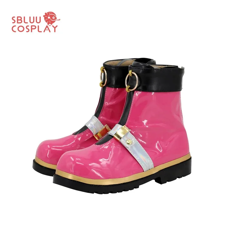 

DY20SBluuКосплей Игра Саки Ханами Обувь для косплея Сапоги на заказ25