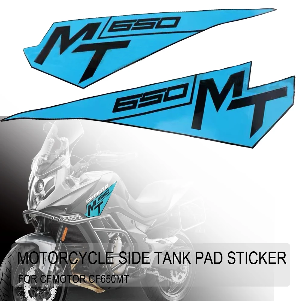 

For CFMOTO 650MT Motorcycle Tank Traction Pad Side Gas Knee Grip Protector Anti Slip Sticker