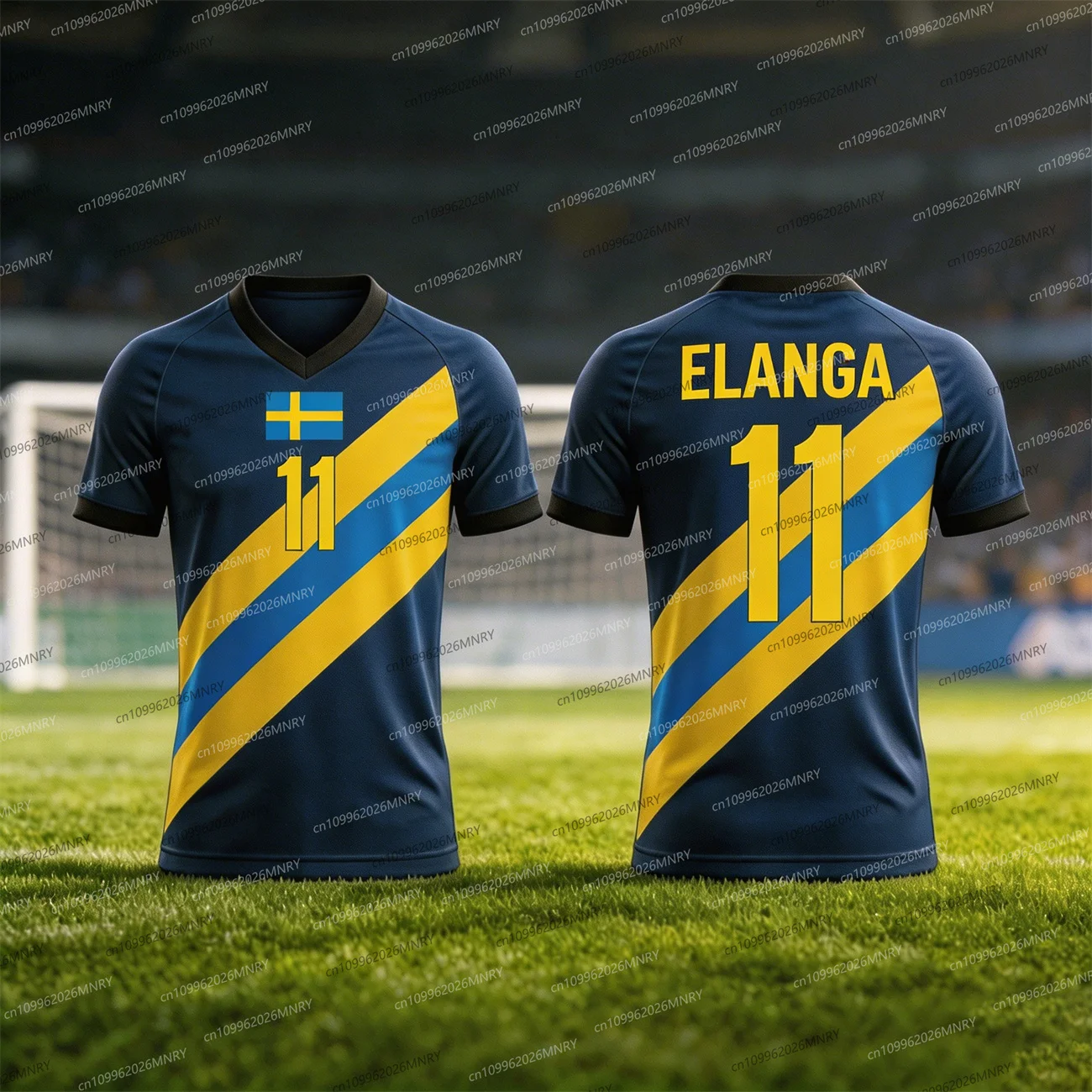 2026 Sweden Flag Emble Jersey Summer Men Jersey Sports Training Uniforms Jersey Breathable Quick Drying Fan Jersey Women Jersey