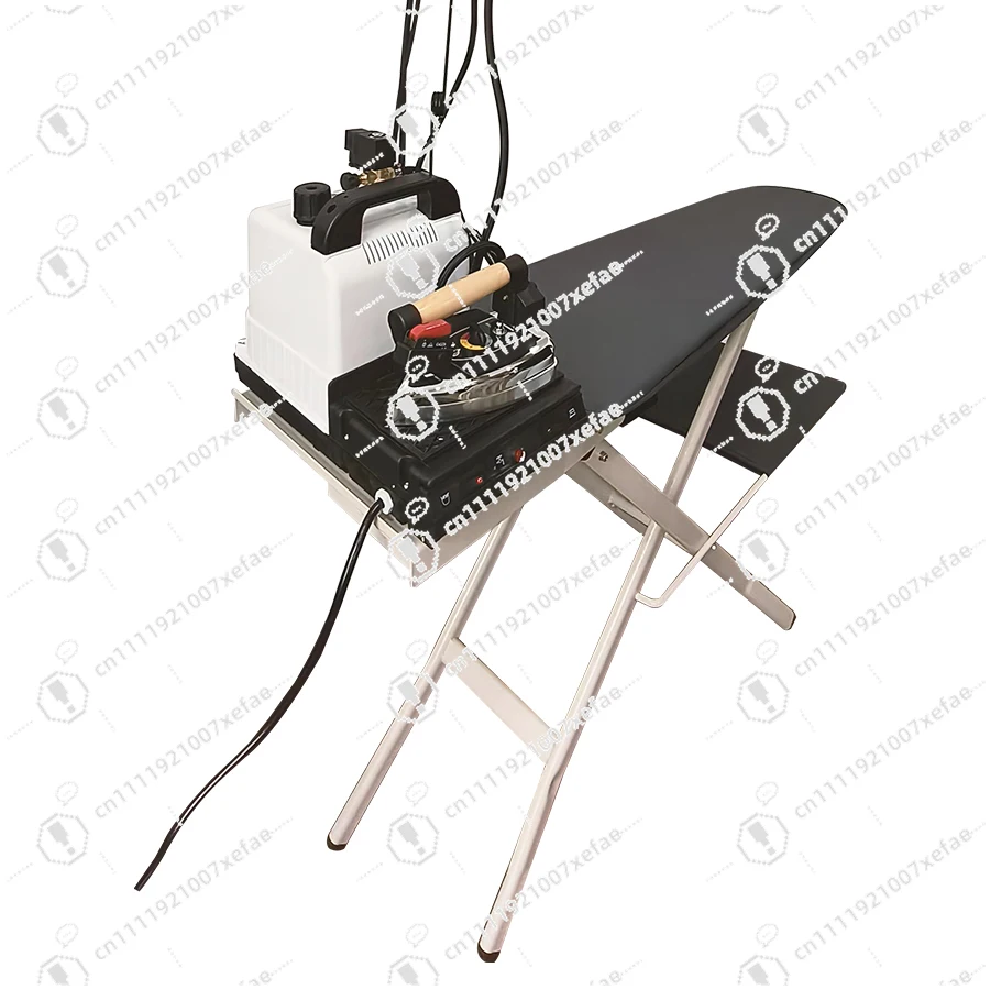 

Household Foldable Ironing Board with Handheld Boiler Steam Iron Electric Steam Boiler Mini Ironing Table Set