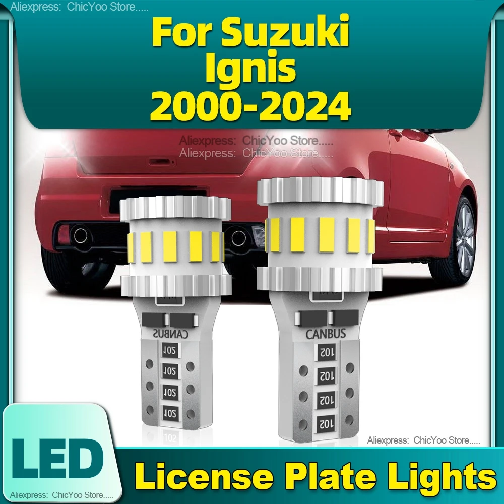 

2Pcs T10 LED License Plate Light Lamp W5W 6000K For Suzuki Ignis 2000 2001 2002 2003 2004 2005 2006 2007 2008 2009 2010 11-2024