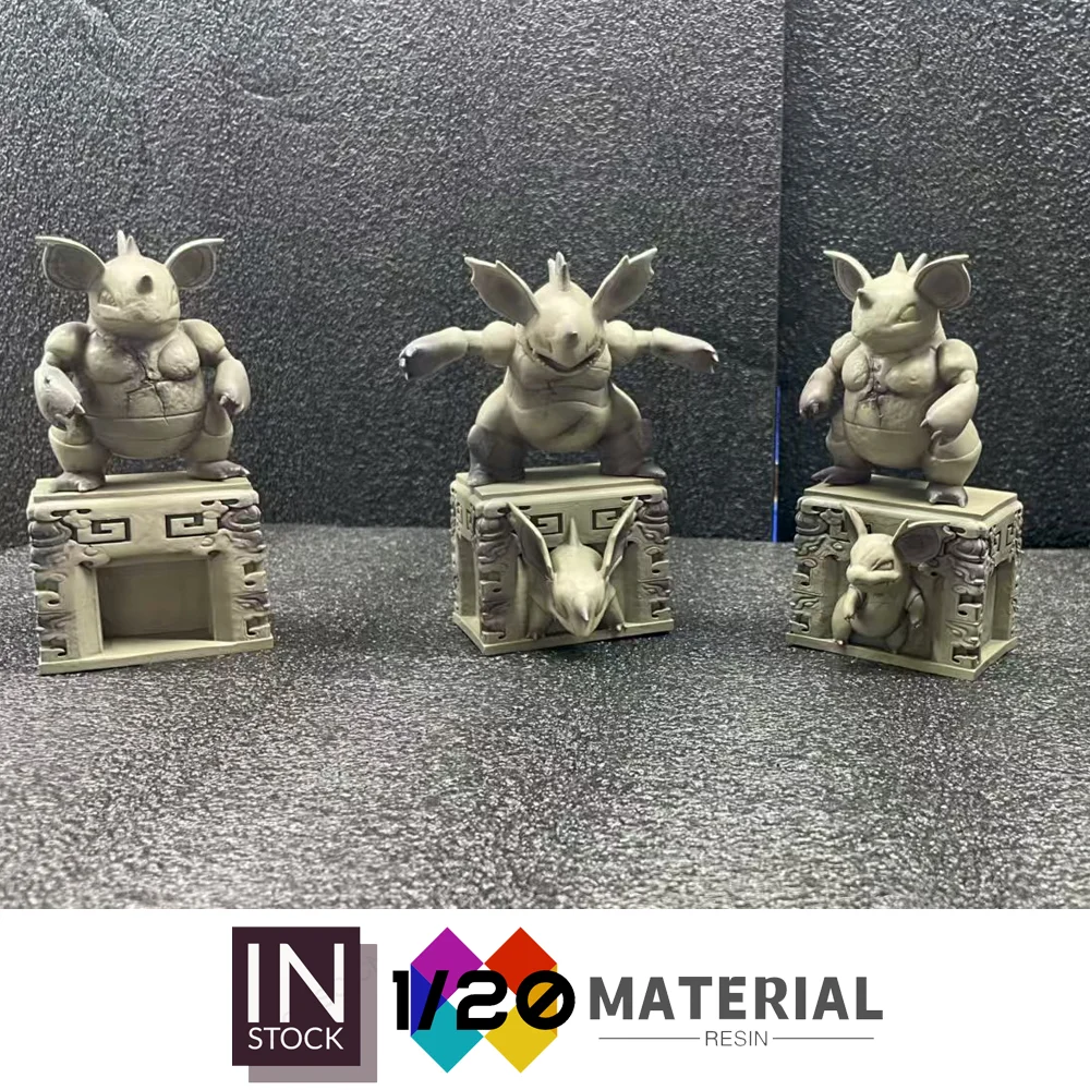 [In Stock]1/20 Resin Scale World [SP] Statue Nidoking & Nidoqueen