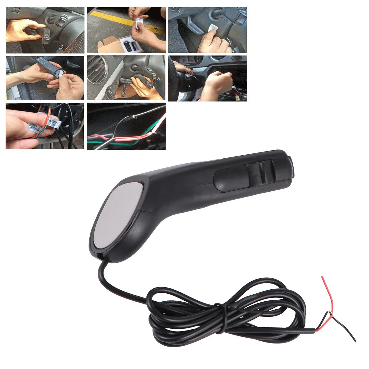 Car Steering Wheel Control Wired Multifunction Button Mute Volume Next for Radio Dvd Navigation Electronics view 3