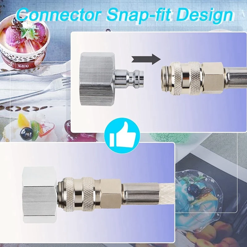 Cream Frother Pressure Reducing Valve Regulating Valve Aeration Connector For 0.95L/580G Cream Pressure Regulating Valve