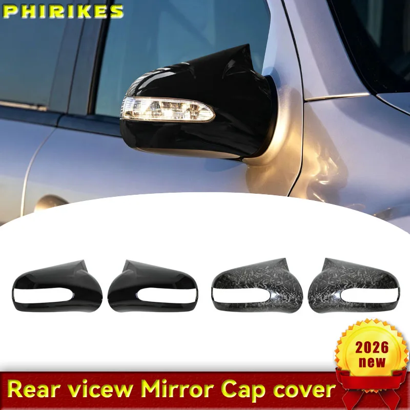 For Mercedes Benz ML W163 1998 1999 2000 2001 2002 2003 Parts Styling Car Side Door Rearview Side Mirror Cover Caps M Style