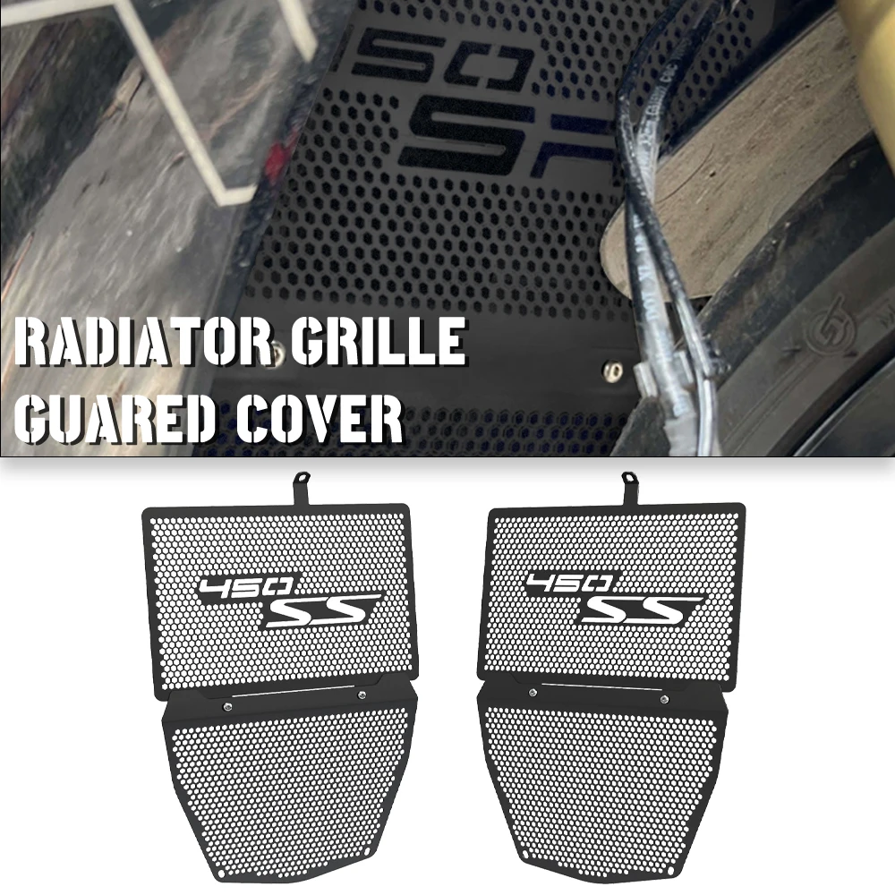 

450 SS 2022 2023 2024 Motorcycle Radiator and Cylinder Head Engine Guard Complete Set FOR CFMOTO 450SS Motorcycle Accessories