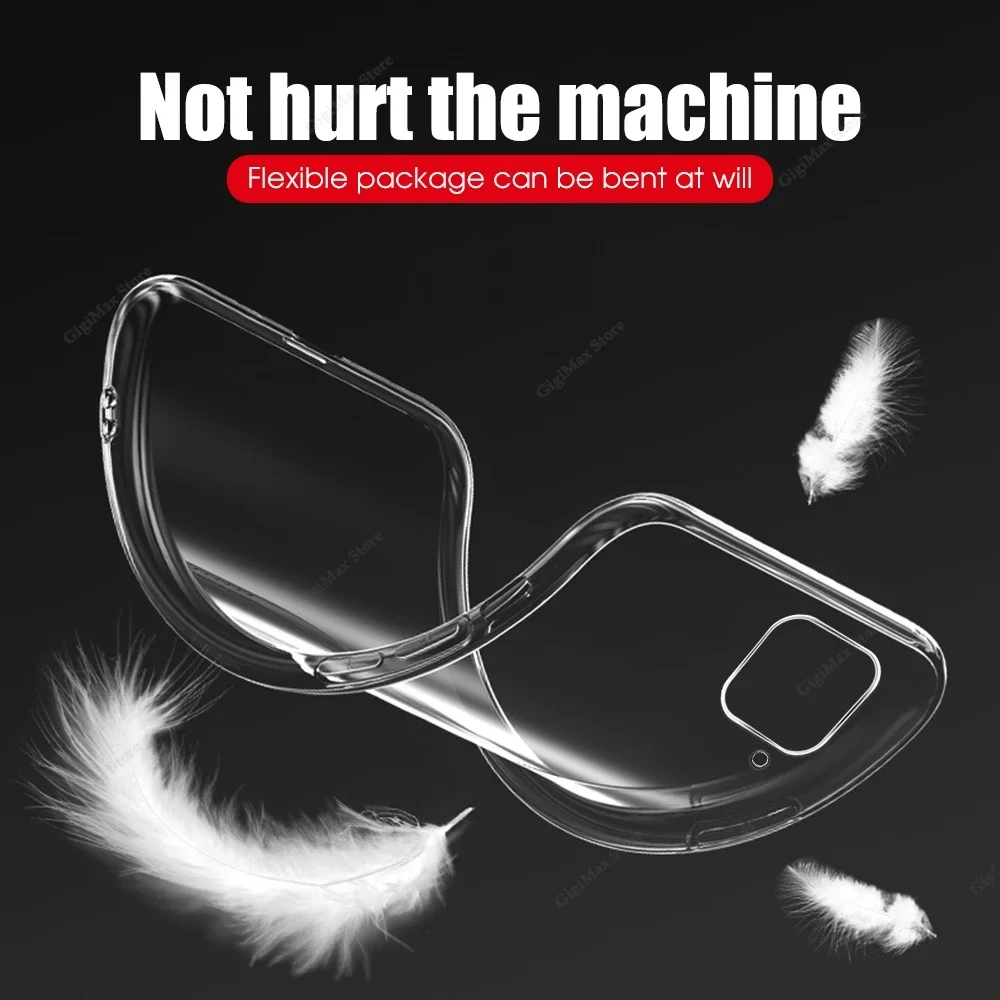 Fall für huawei p30 p20 lite p60 pro nova 4e transparente silikon tpu abdeckung für hua wei p 30 20 lite fall klar weich funda capa