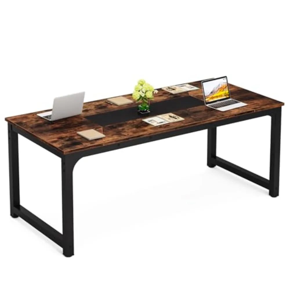 6 Ft Rectangular Conference Table for 6-8 People | 70.9