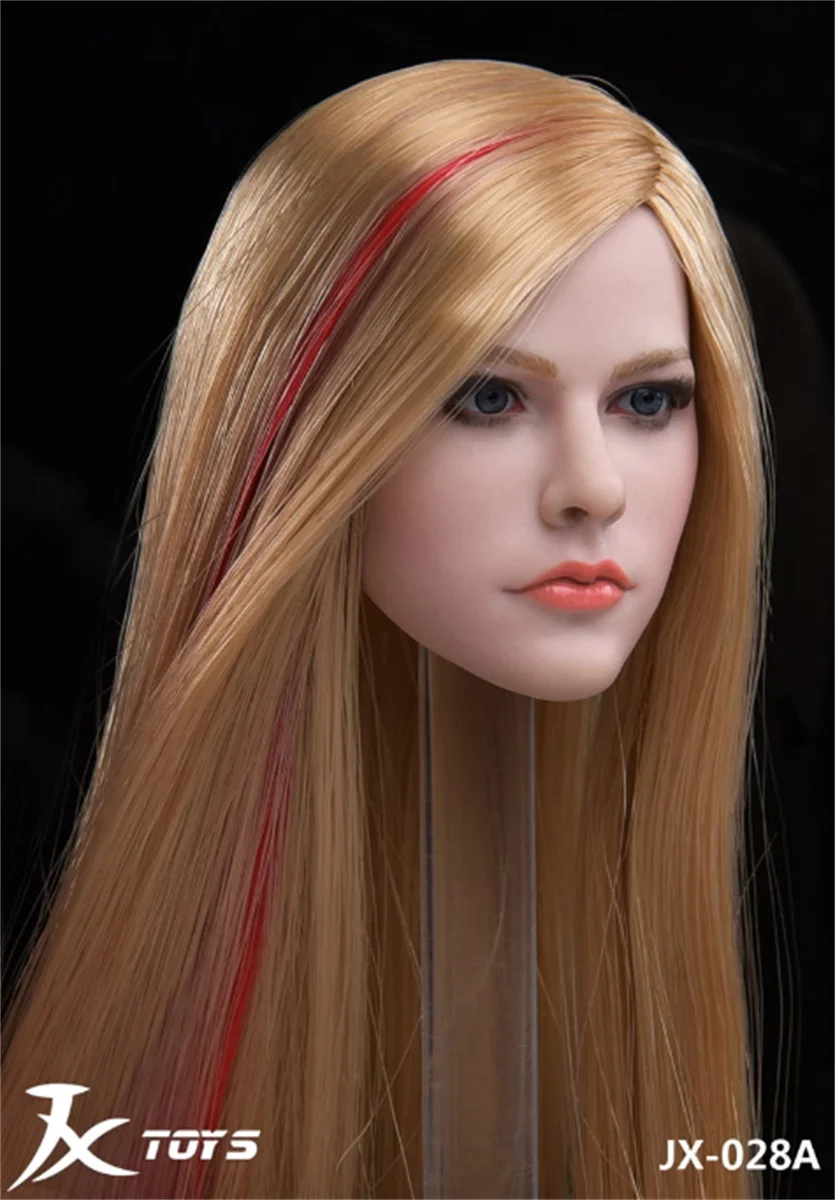 1:6 Scale Model  head Sculpt JXTOYS-028  Singer customize Female Head Sculpt  Head Carving Head fit 12''TBl  Action Figure