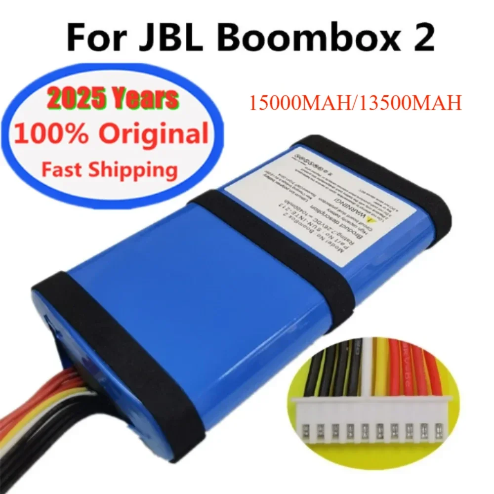 

Оригинальный аккумулятор Boombox 2, 7,4 В, 15000 мАч, подходит для JBL Boombox 2 SUN-INTE-213, SUN-INTE-268, аккумулятор для аудиодинамика Bluetooth
