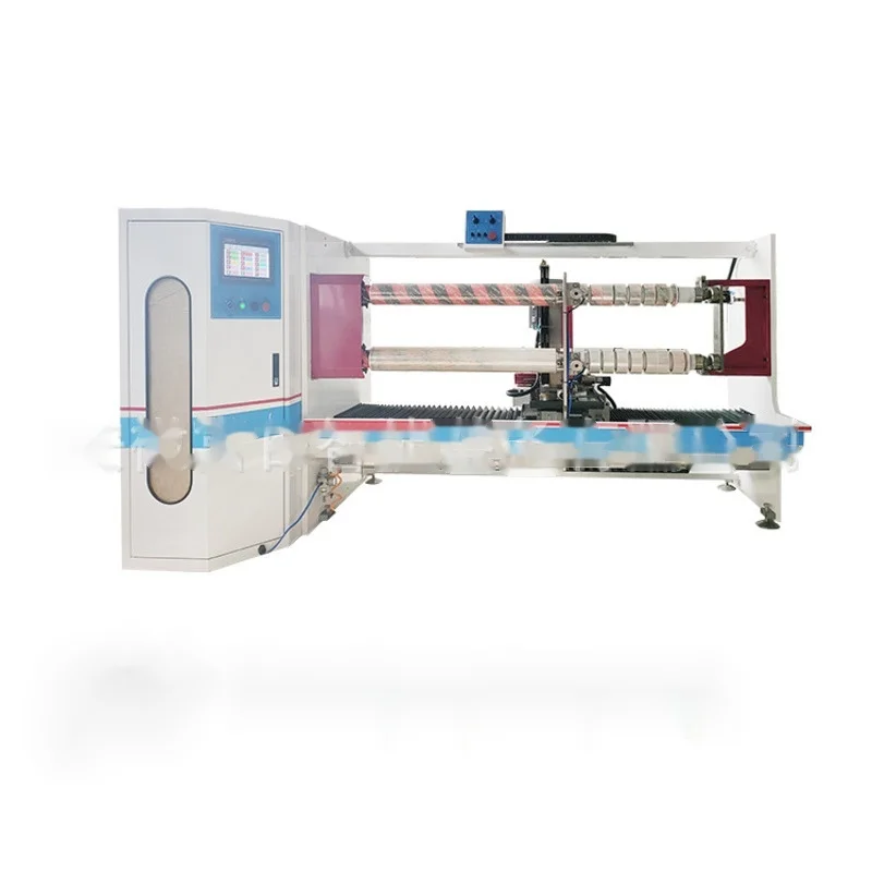Adhesive Protective Film Machine, Table, Automatic Cutting Machine CNC Paper Slitting And Rewinding Machine