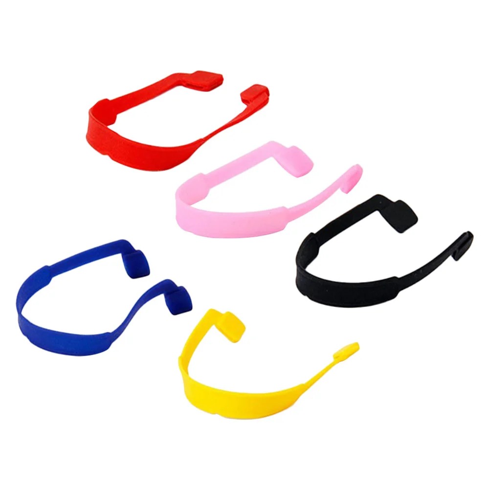 5 Colors Adjustable Glasses Anti-slip Silicone Strap Elasticity Man for Eyeglasses