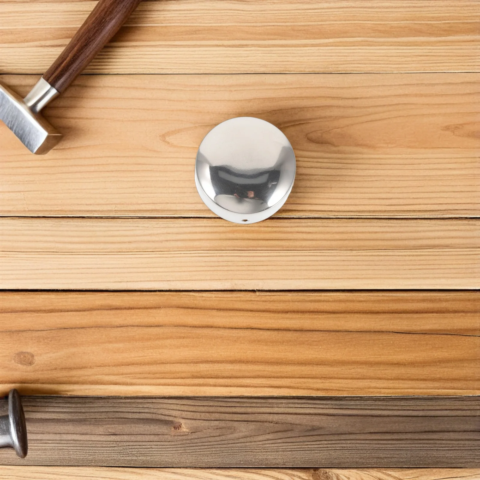 

2Pcs Durable Handrail End Caps Easy Install Metal Hole Plugs for Fencing Railing Posts Tubing Protector Plug Fittings