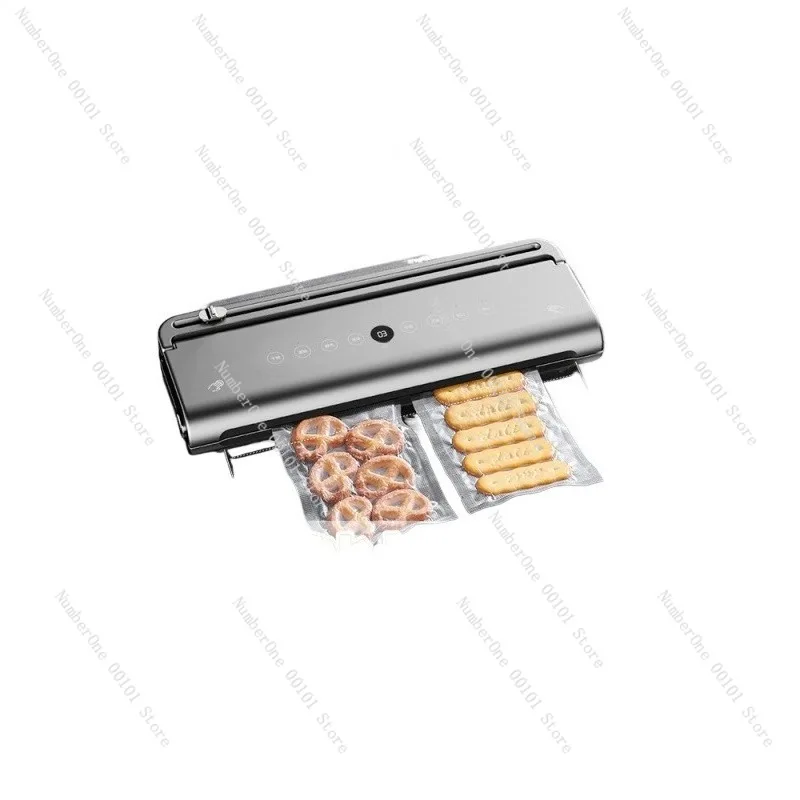 Compact Dual Pump Vacuum Sealer Machine Fully Automatic Food Preservation Packaging Sealing Appliance for Home KitchenCommercial
