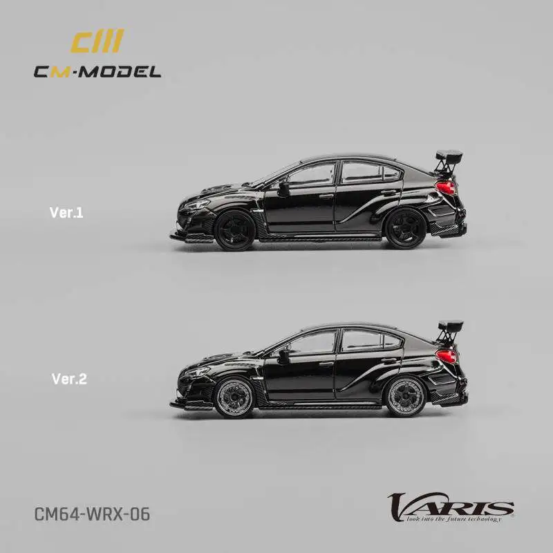 

CM 1:64 Subaru WRX STI Varis Widebody Cast Alloy Car Model - A gift for friends, an adult collection decoration item.