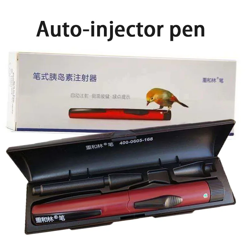 Chonglin 3ml Auto Insulin Pen Injector | Painless Diabetes Care | Reusable for 3ml Cartridges (Universal Fit)