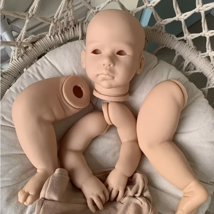 SINO-BB 28 นิ้ว Reborn เด็กวัยหัดเดิน Lilly Reborn ไวนิลเด็กวัยหัดเดินชุดตุ๊กตาที่ยังไม่เสร็จตุ๊กตาชิ้นส่วนของเล่นเด็กสําหรับวันเกิด