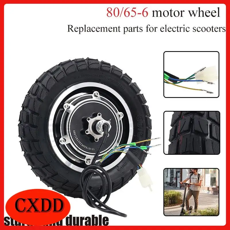 

Electric Scooter Hub Motor Rear Wheel for KUGOO M4 M4pro 10 Inch Scooter 48V 800W Rear Wheel Drive Motor Replacement With Tire
