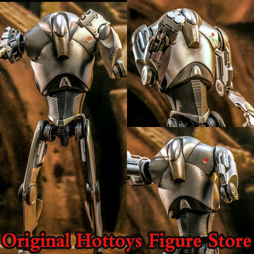 HOTTOYS HT MMS682 1/6 Scale Male Soldier Star Wars Prequel 2 Super Combat Robot Full Set 12-inch Action Figure Model Gifts